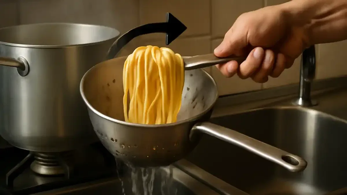 Come cuocere la pasta asciutta: acqua, sale, tempi e mantecatura