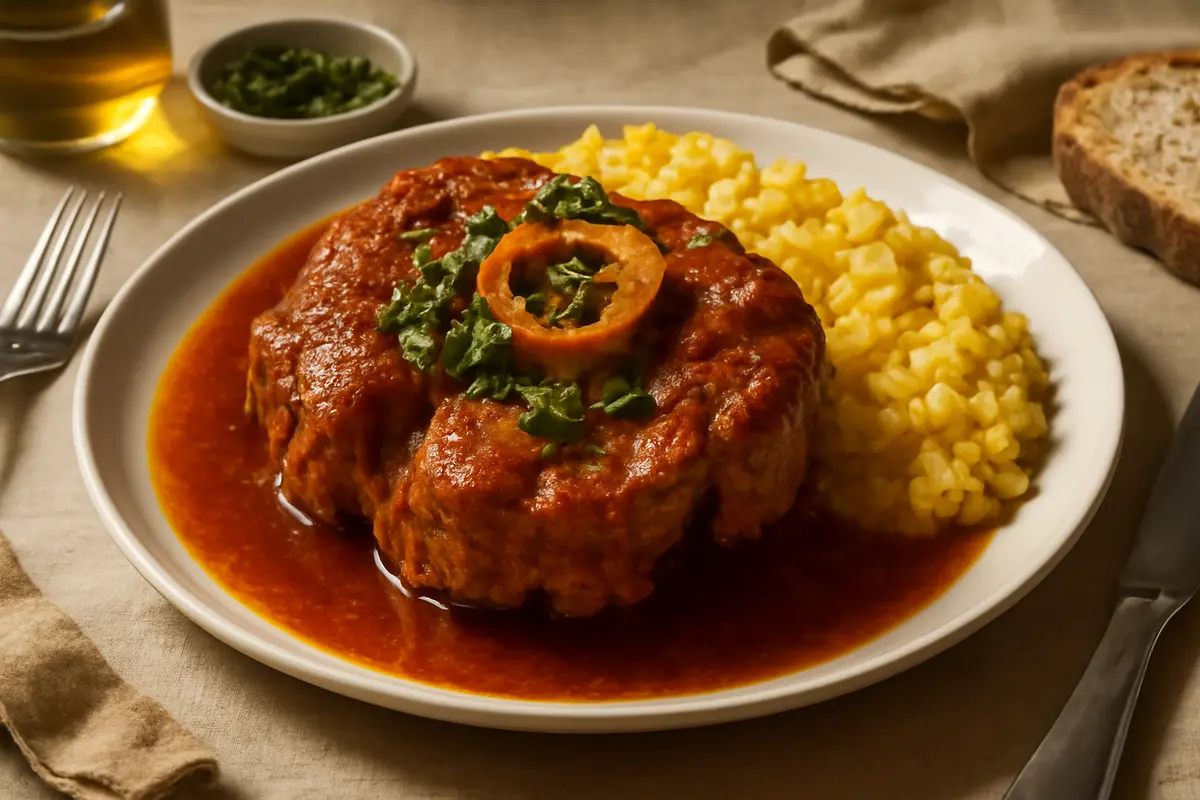 Ossobuco alla milanese: la cottura perfetta che mantiene la carne morbida e saporita
