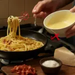 Come si cucina la carbonara tradizionale? L’errore che la rovina più spesso