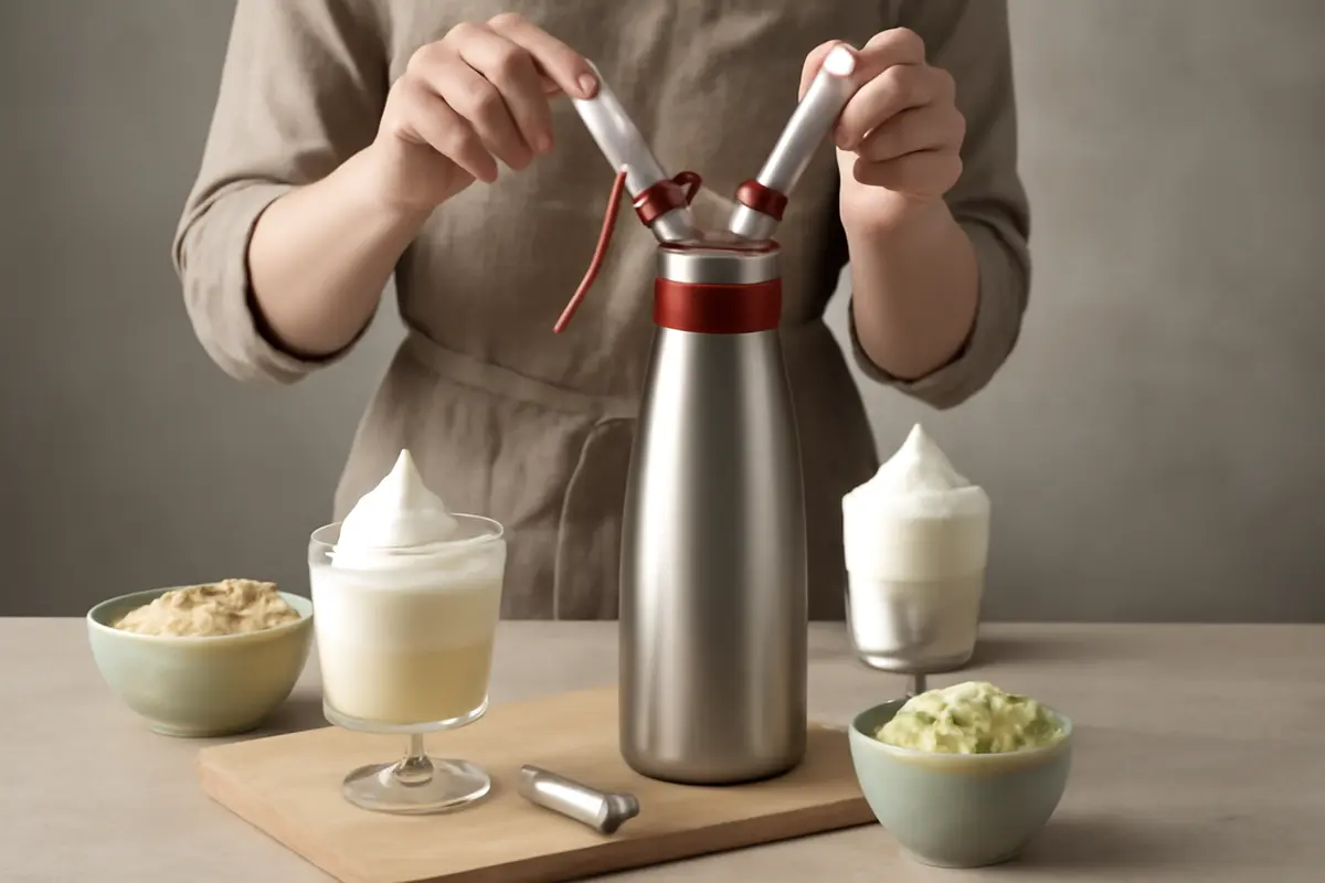 Come si usa il sifone da cucina? Idee creative per mousse leggere e spume salate riuscite