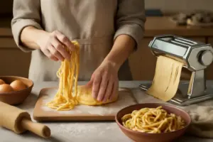 Preparare la pasta fresca in casa: passaggi chiave per una consistenza irresistibile