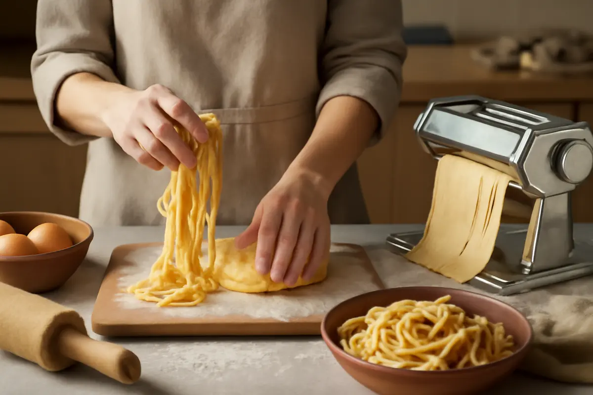 Preparare la pasta fresca in casa: passaggi chiave per una consistenza irresistibile