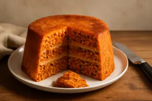 Timballo di anelletti siciliani: la stratificazione che garantisce un taglio perfetto