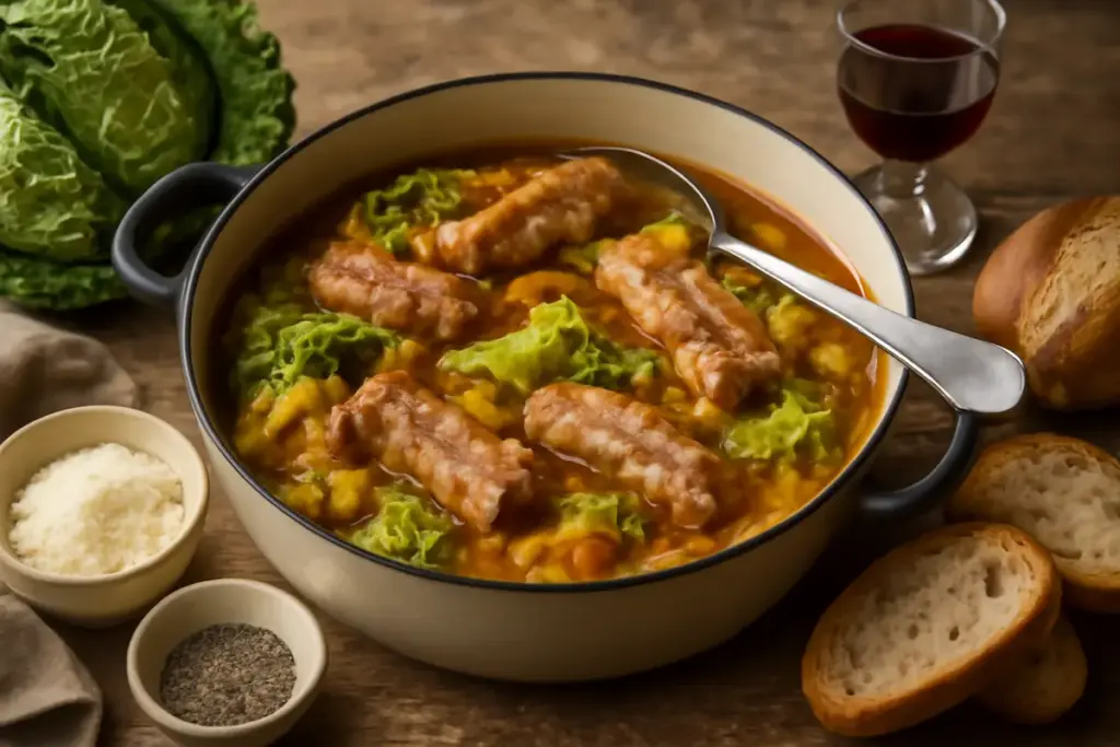 Ricetta autentica della cassoeula lombarda: come arrotondare il sapore senza coprire la carne
