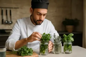 Conservazione delle erbe aromatiche fresche: i consigli degli chef per mantenerle profumate
