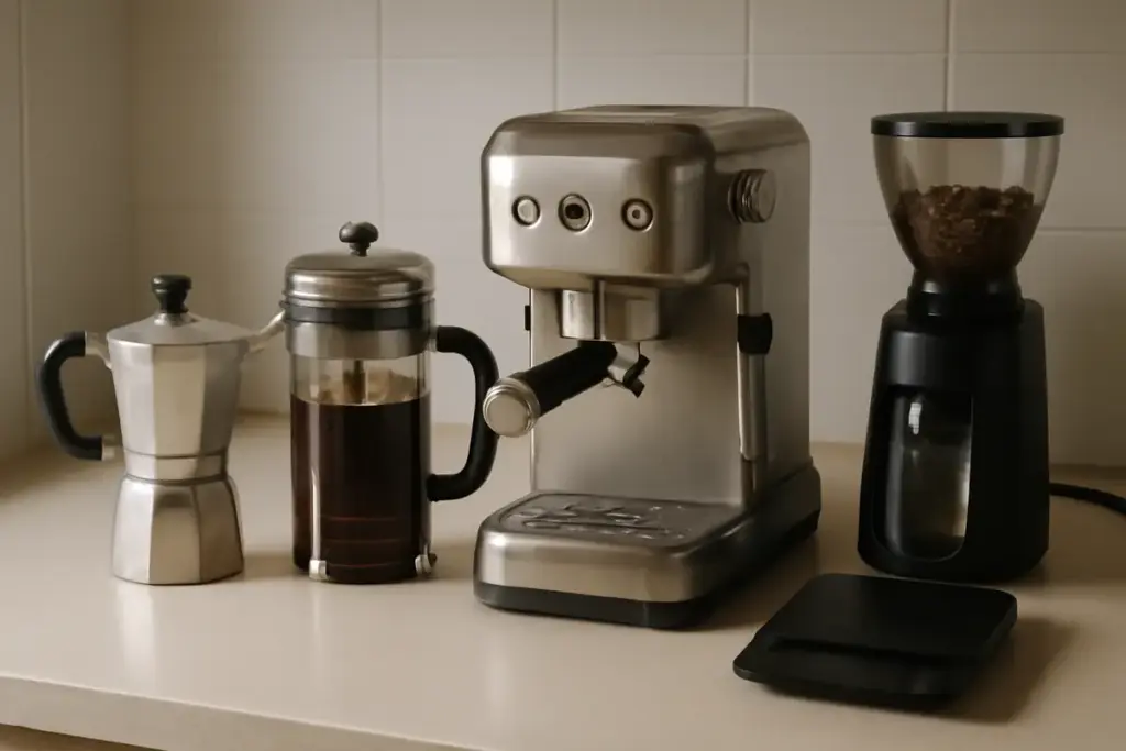 Metodi casalinghi per il caffè: strumenti e conoscenze per futuri chef